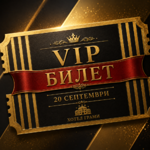 VIP билет — Събуди лидера в теб